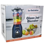 Wholesale - Glass Jar Blender 500w Indigo Blue Le Cuisinier C/P 2, UPC: 041979210564